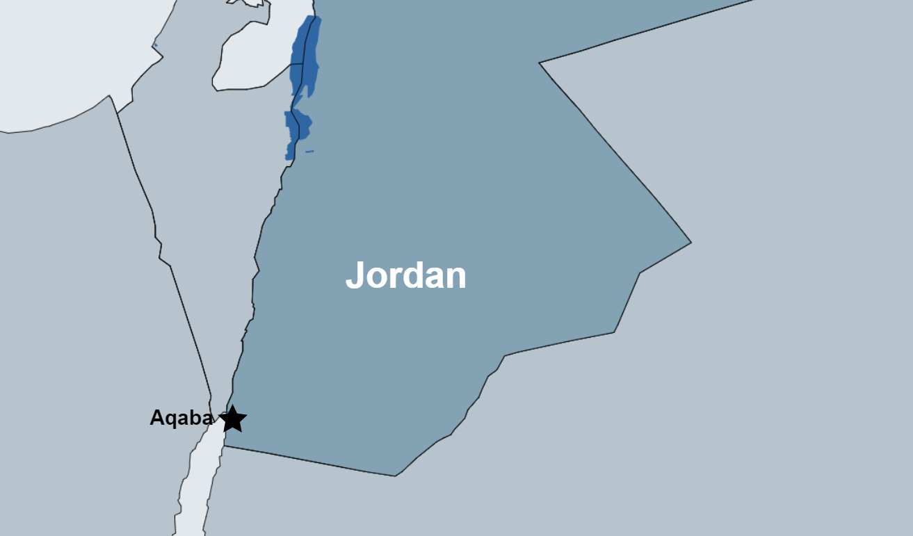 Snorkeling Tours in Aqaba map Snorkeling Tours in Aqaba map